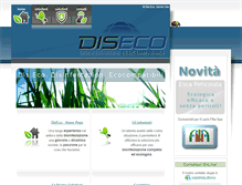 Tablet Screenshot of eco-disinfestazione.com